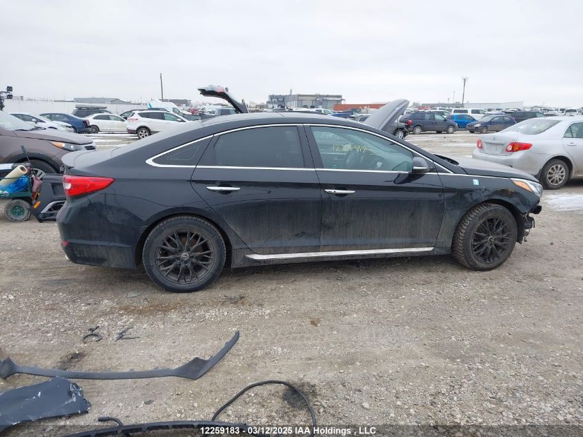 2017 Hyundai Sonata Sport Tech VIN: 5NPE34AFXHH488931 Lot: 12259183