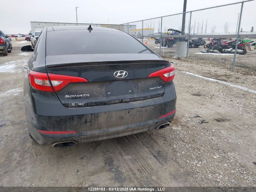2017 Hyundai Sonata Sport Tech VIN: 5NPE34AFXHH488931 Lot: 12259183
