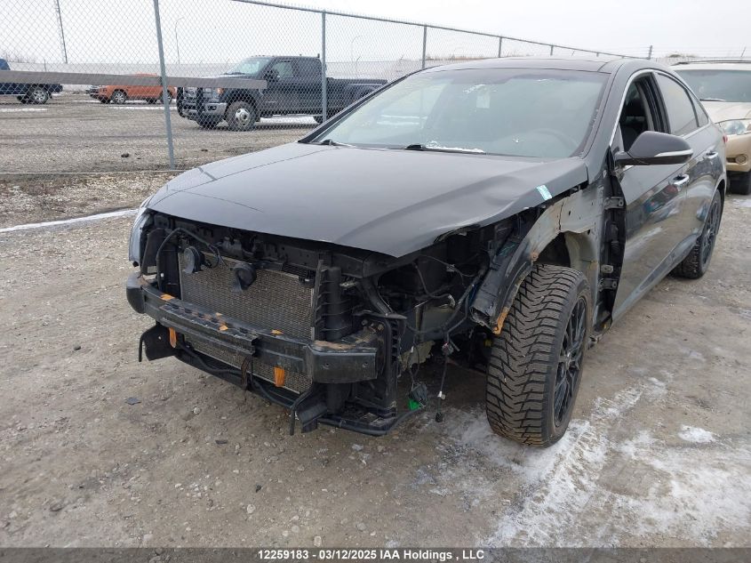 2017 Hyundai Sonata Sport Tech VIN: 5NPE34AFXHH488931 Lot: 12259183