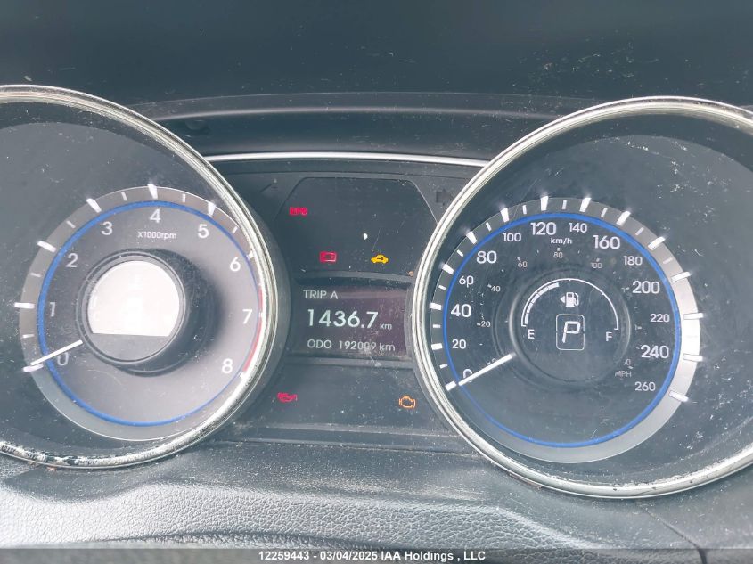 2013 Hyundai Sonata Gls VIN: 5NPEB4AC2DH562023 Lot: 12259443