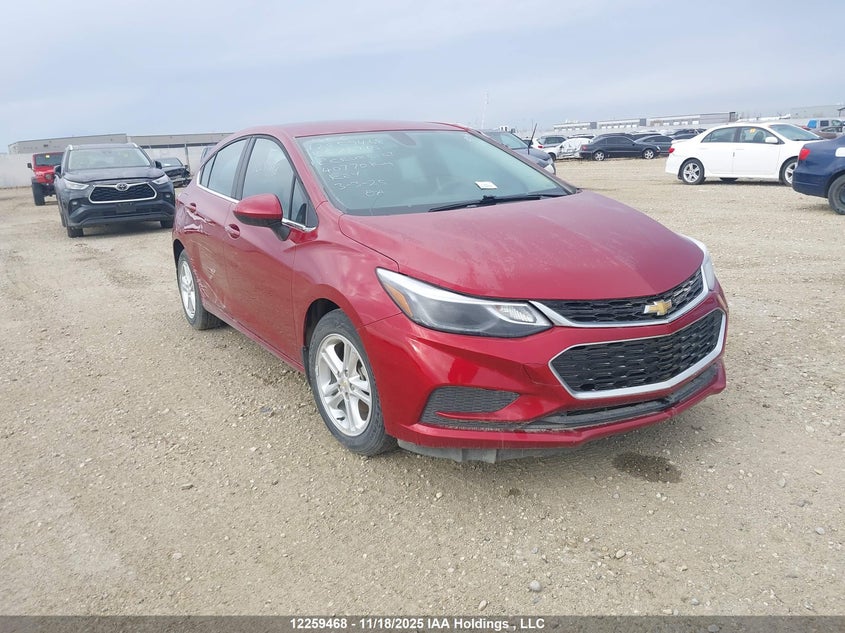 3G1BE6SM6JS526715 2018 Chevrolet Cruze Lt auction photo 1