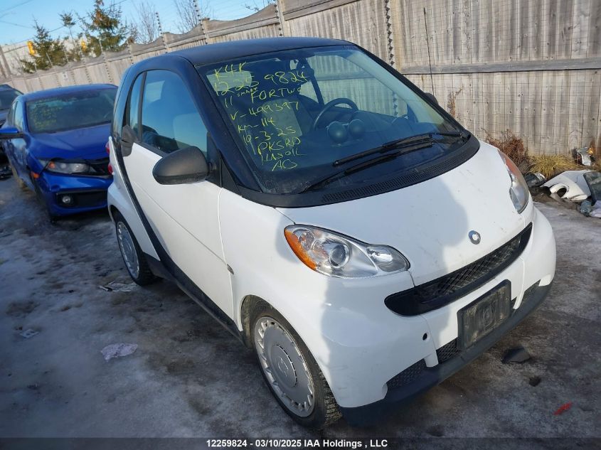 2011 Smart Fortwo