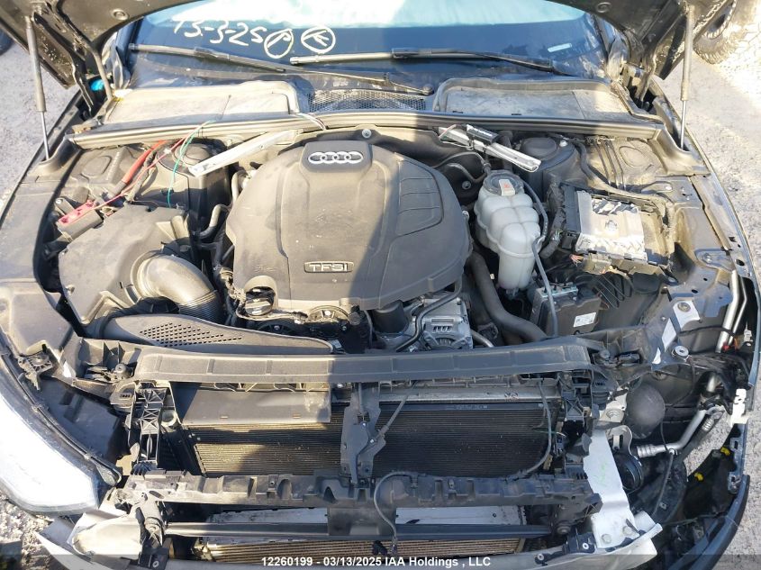 2020 Audi A4 VIN: WAUFNAF49LA052654 Lot: 12260199
