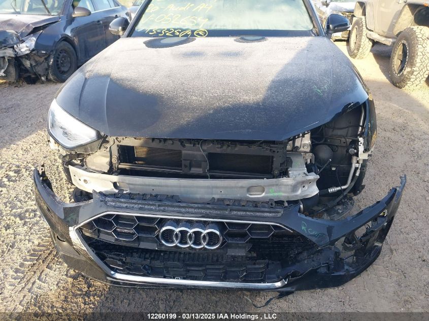 2020 Audi A4 VIN: WAUFNAF49LA052654 Lot: 12260199