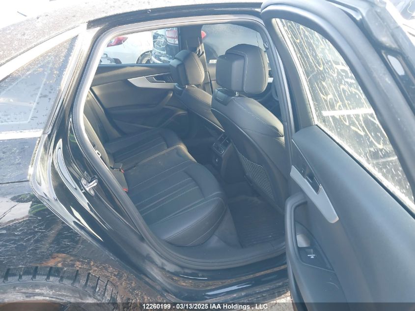 2020 Audi A4 VIN: WAUFNAF49LA052654 Lot: 12260199