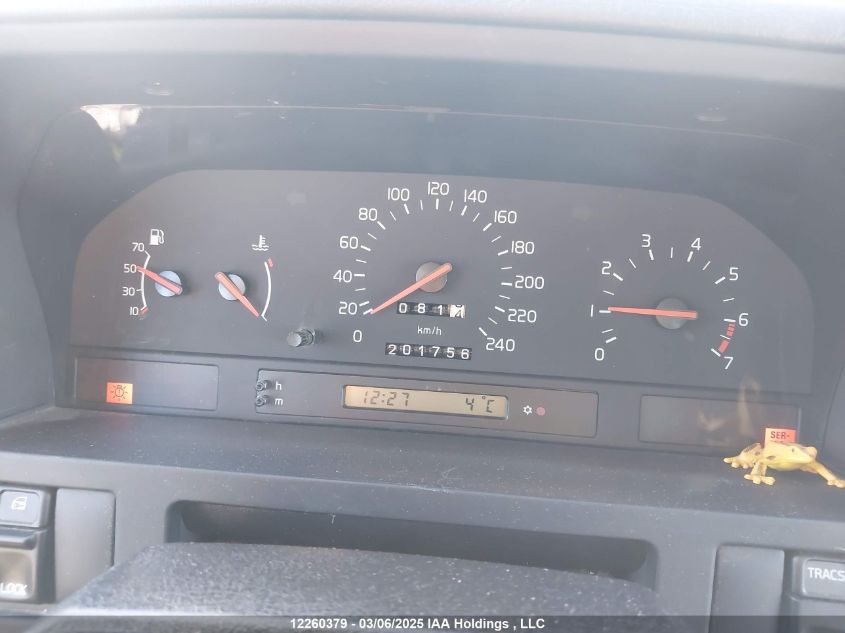 1996 Volvo 850 VIN: YV1LS5105T3346805 Lot: 12260379