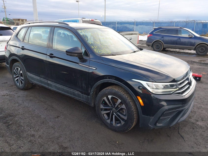 3VV0B7AX8NM167159 2022 Volkswagen Tiguan auction photo 1