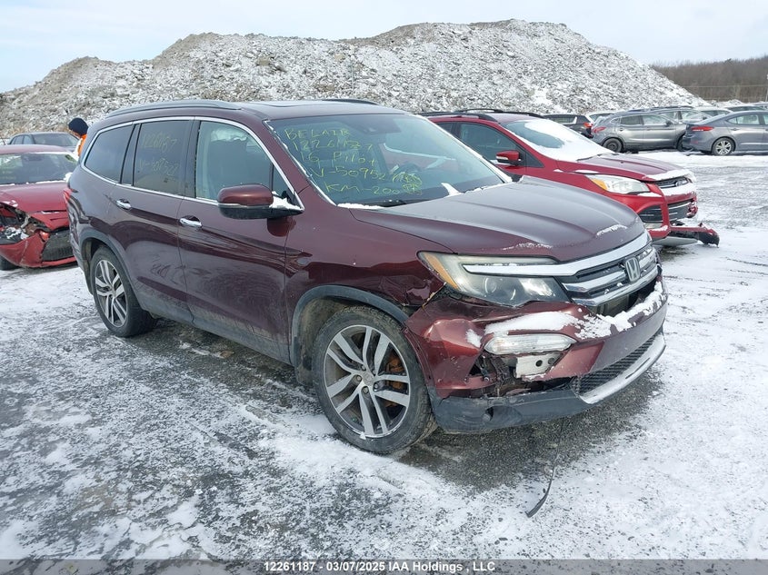 5FNYF6H94GB509527 2016 Honda Pilot auction photo 1