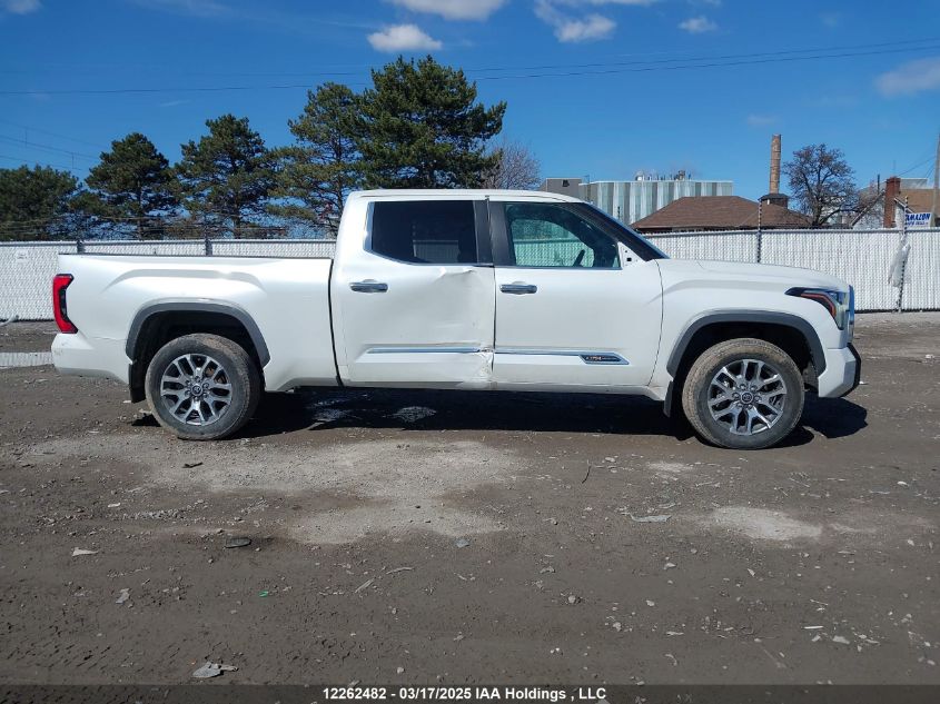 2024 Toyota Tundra Crewmax Platinum/Crewmax 1794 VIN: 5TFMA5EC4RX031108 Lot: 12262482