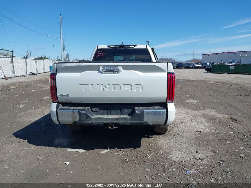 2024 Toyota Tundra Crewmax Platinum/Crewmax 1794 VIN: 5TFMA5EC4RX031108 Lot: 12262482