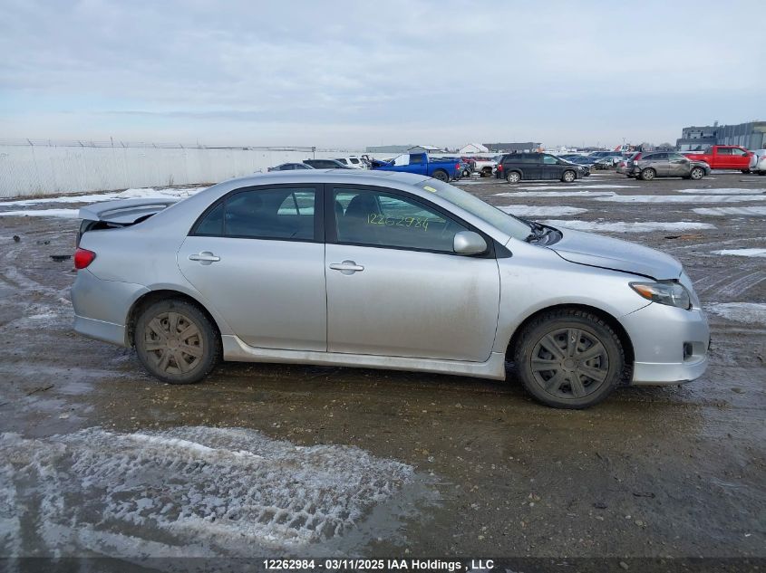 2009 Toyota Corolla Le VIN: 2T1BU40E19C074448 Lot: 12262984