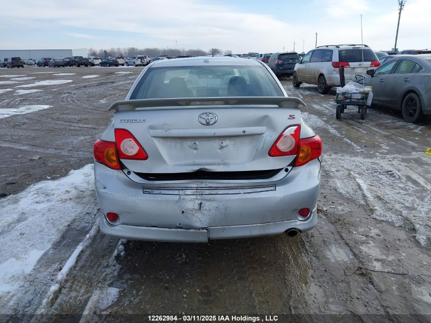 2009 Toyota Corolla Le VIN: 2T1BU40E19C074448 Lot: 12262984