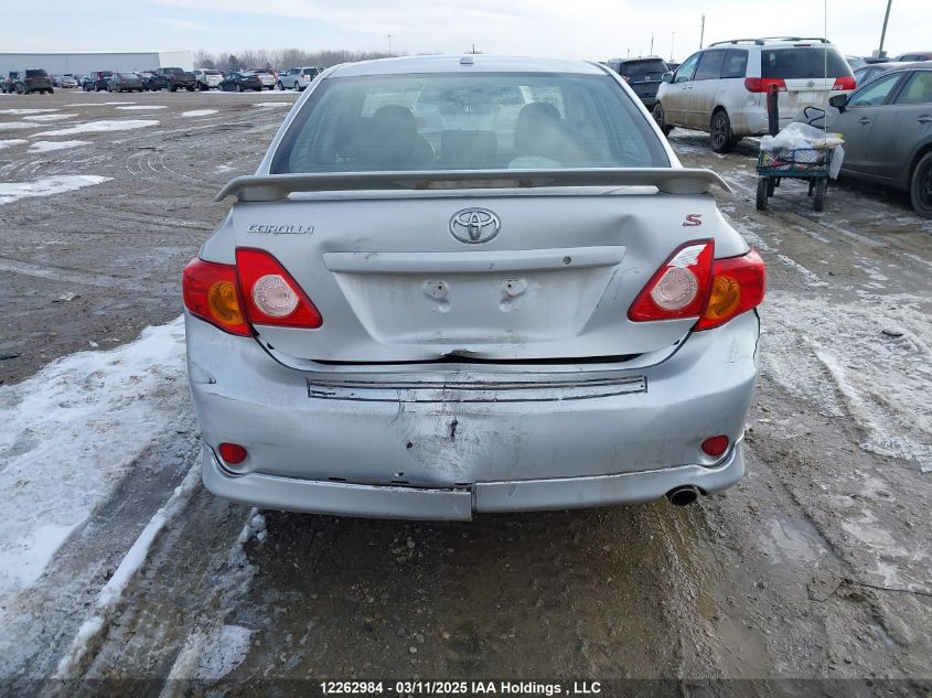 2009 Toyota Corolla Le VIN: 2T1BU40E19C074448 Lot: 12262984