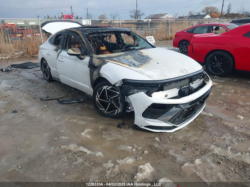 KMHL44JA6RA373451 2024 Hyundai Sonata Preferred-Trend auction photo 1