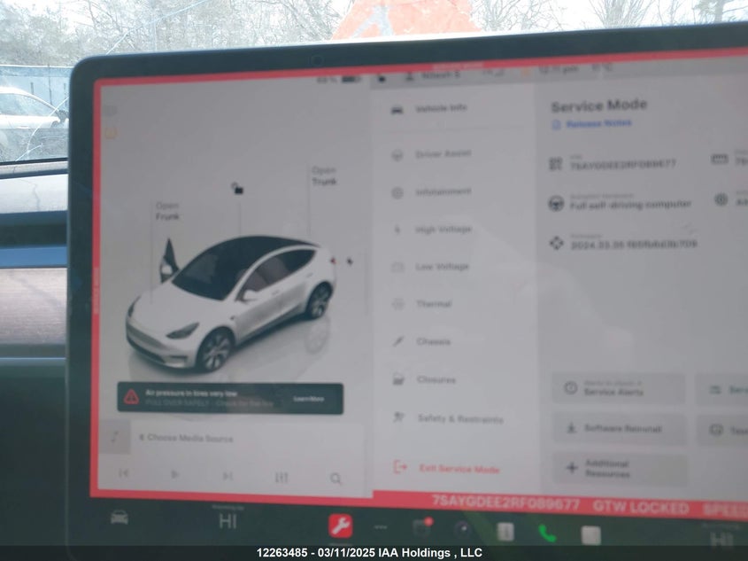7SAYGDEE2RF089677 2024 TESLA MODEL Y photo no. 7