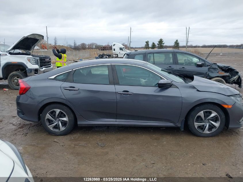 2020 Honda Civic Lx VIN: 2HGFC2E56LH000930 Lot: 12263980