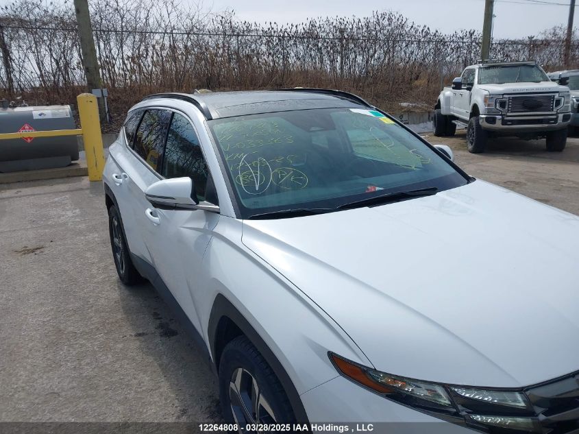 2022 Hyundai Tucson Hybrid VIN: KM8JCCA11NU033363 Lot: 12264808