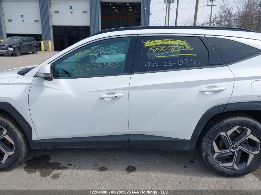 2022 Hyundai Tucson Hybrid VIN: KM8JCCA11NU033363 Lot: 12264808
