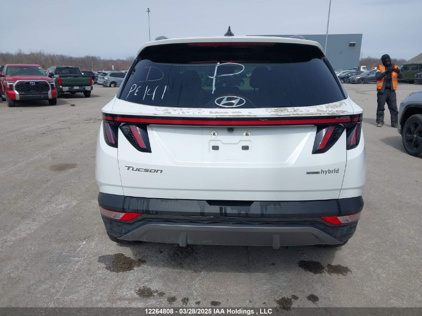 2022 Hyundai Tucson Hybrid VIN: KM8JCCA11NU033363 Lot: 12264808