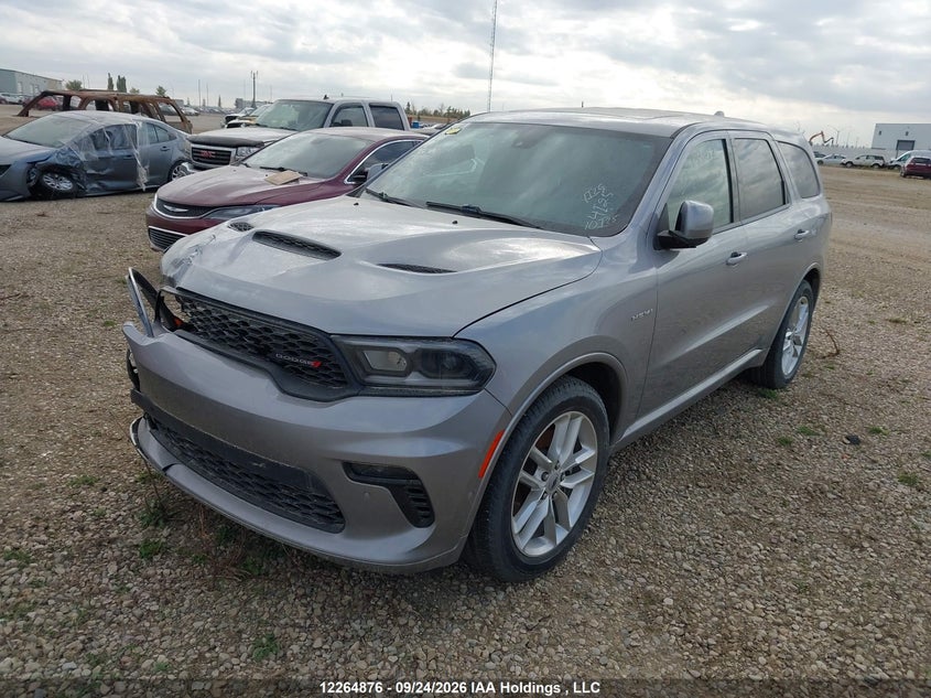 Vin: 1c4sdjctxmc520610, lot: 2630537, dodge durango r/t 20212