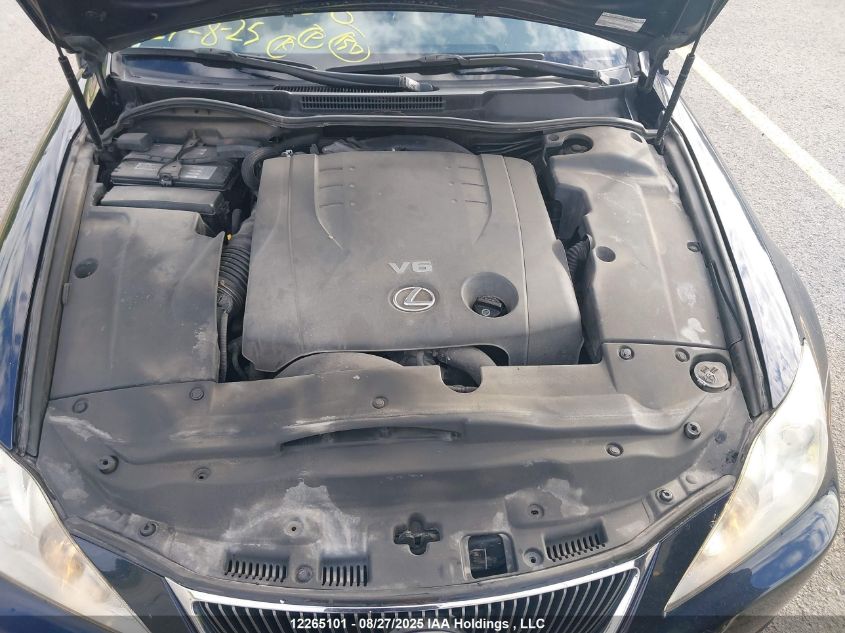 2008 Lexus Is 250 VIN: JTHCK262482020956 Lot: 12265101