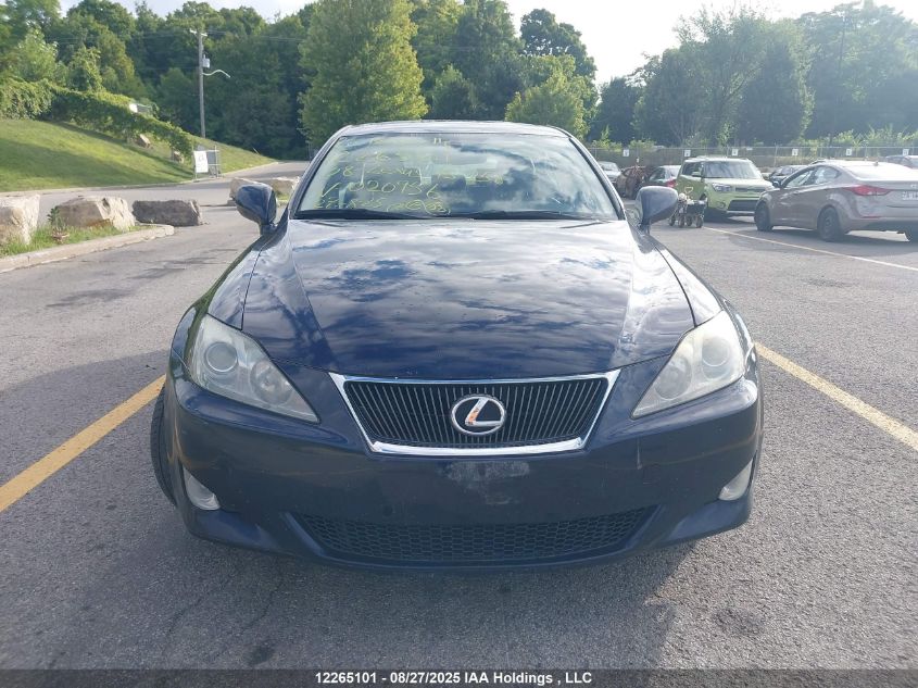 2008 Lexus Is 250 VIN: JTHCK262482020956 Lot: 12265101