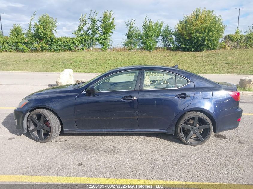 2008 Lexus Is 250 VIN: JTHCK262482020956 Lot: 12265101