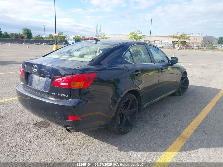2008 Lexus Is 250 VIN: JTHCK262482020956 Lot: 12265101