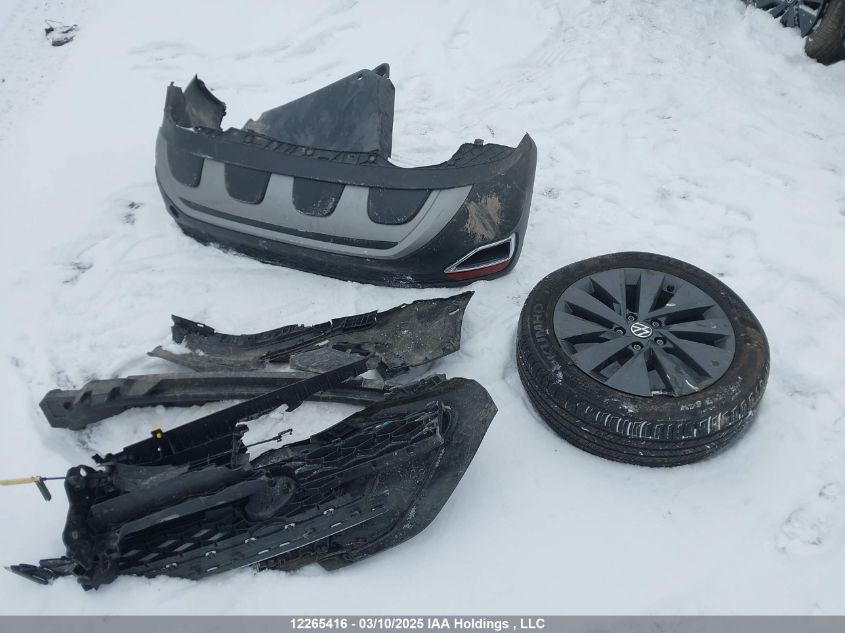 2024 Volkswagen Taos VIN: 3VVEX7B24RM010714 Lot: 12265416