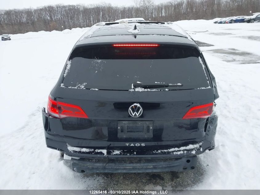 2024 Volkswagen Taos VIN: 3VVEX7B24RM010714 Lot: 12265416
