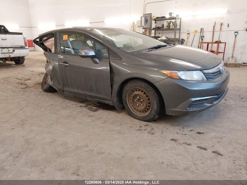 2HGFB2F52CH025292 2012 Honda Civic auction photo 1