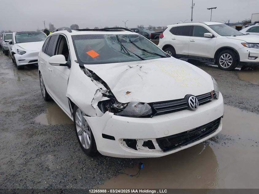 3VWML7AJ6DM641257 2013 Volkswagen Jetta Sportwagen 2.0L Tdi auction photo 1