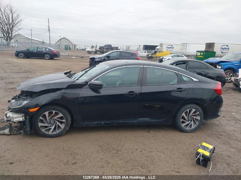 2020 Honda Civic Ex 4Dr VIN: 2HGFC2F71LH001662 Lot: 12267269