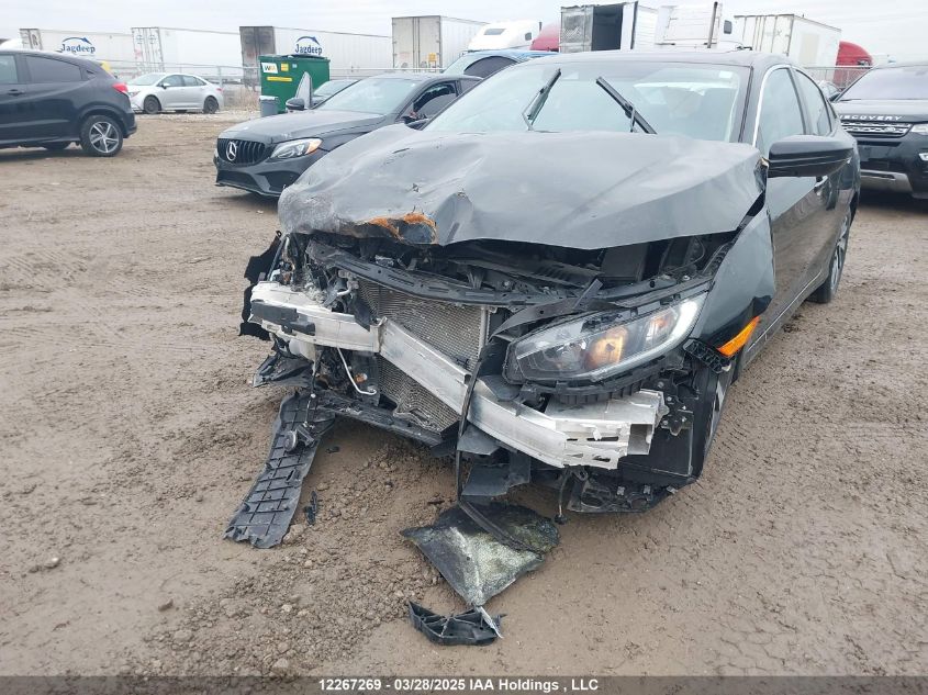 2020 Honda Civic Ex 4Dr VIN: 2HGFC2F71LH001662 Lot: 12267269