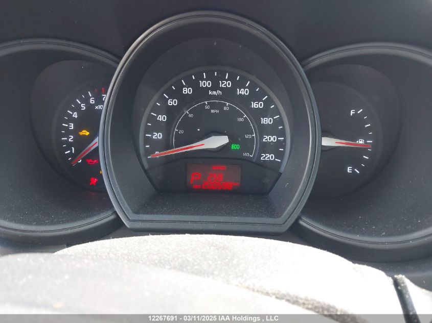 2012 Kia Rio VIN: KNADM5A39C6734226 Lot: 12267691