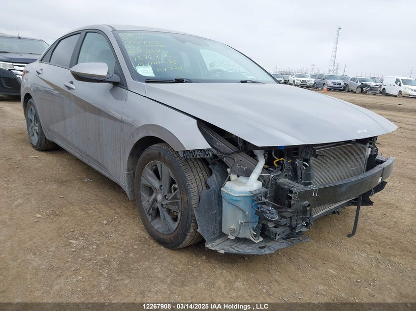 KMHLM4AG0PU434521 2023 Hyundai Elantra Preferred Ivt With Tech Package auction photo 1