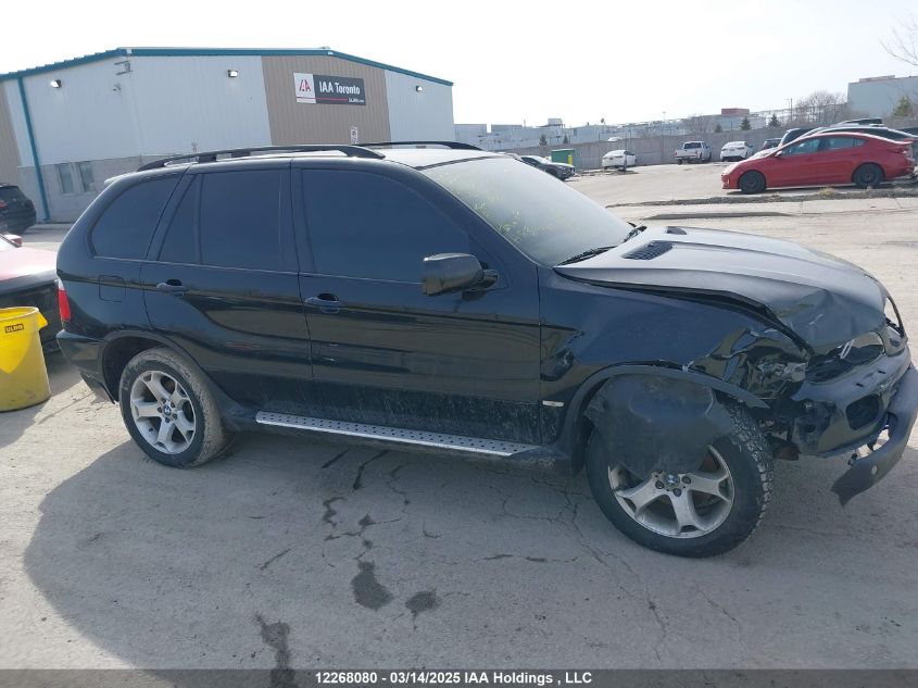 2004 BMW X5 3.0I VIN: 5UXFA13564LU42238 Lot: 12268080