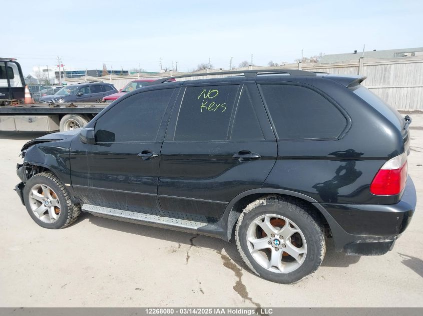 2004 BMW X5 3.0I VIN: 5UXFA13564LU42238 Lot: 12268080
