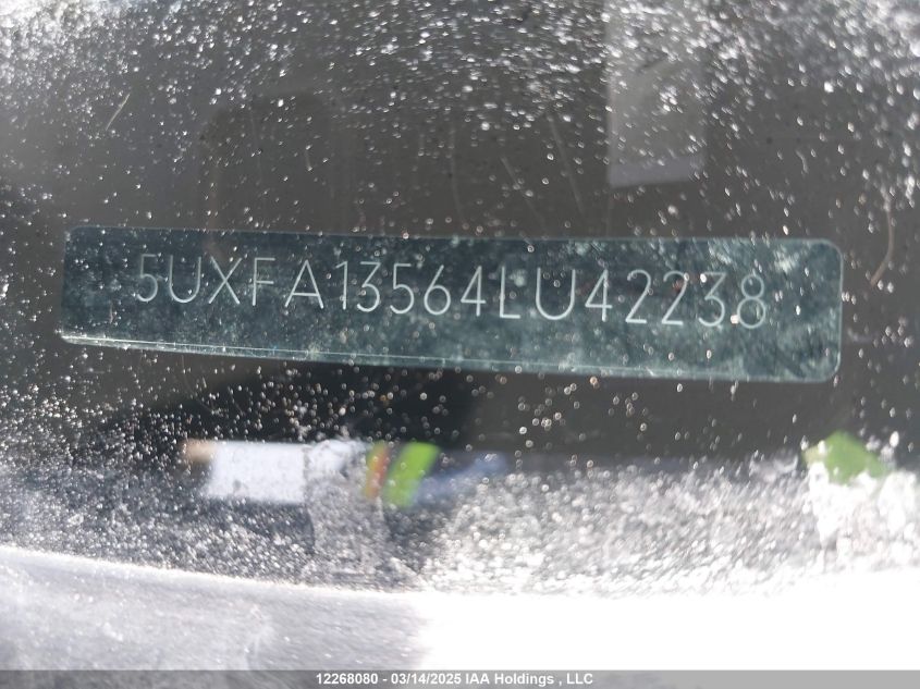 2004 BMW X5 3.0I VIN: 5UXFA13564LU42238 Lot: 12268080