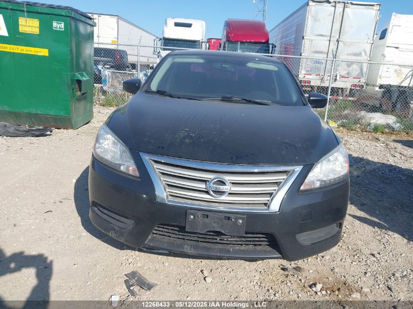 2014 Nissan Sentra VIN: 3N1AB7AP4EL671543 Lot: 12268433