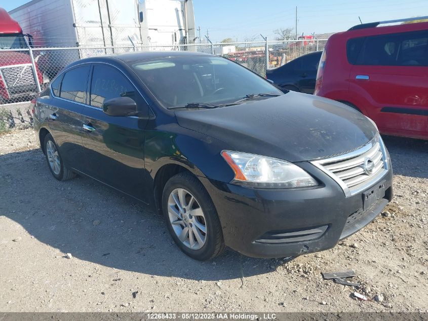 2014 Nissan Sentra VIN: 3N1AB7AP4EL671543 Lot: 12268433