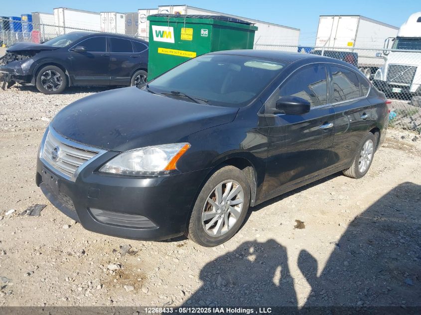 2014 Nissan Sentra VIN: 3N1AB7AP4EL671543 Lot: 12268433