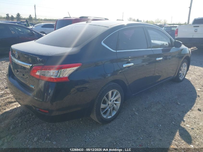 2014 Nissan Sentra VIN: 3N1AB7AP4EL671543 Lot: 12268433