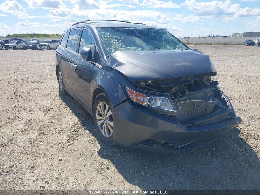 5FNRL5H45GB510407 2016 Honda Odyssey Ex auction photo 1