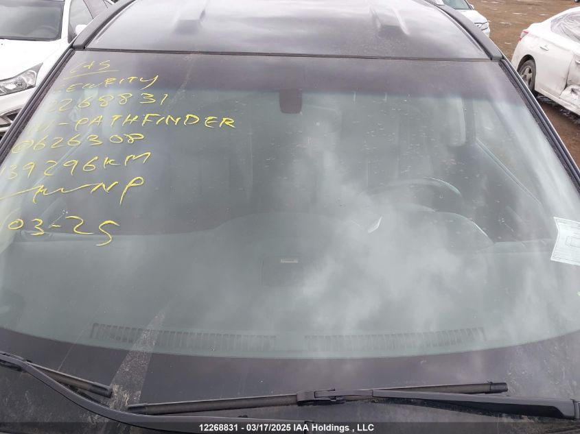 2014 Nissan Pathfinder S/Sv/Sl/Platinum VIN: 5N1AR2MM5EC626308 Lot: 12268831