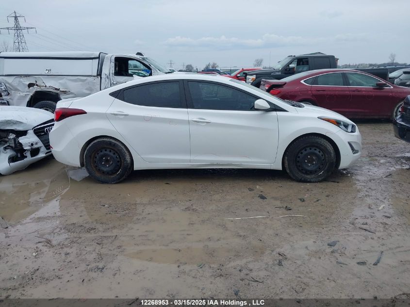 2014 Hyundai Elantra Gls VIN: 5NPDH4AE5EH530387 Lot: 12268953