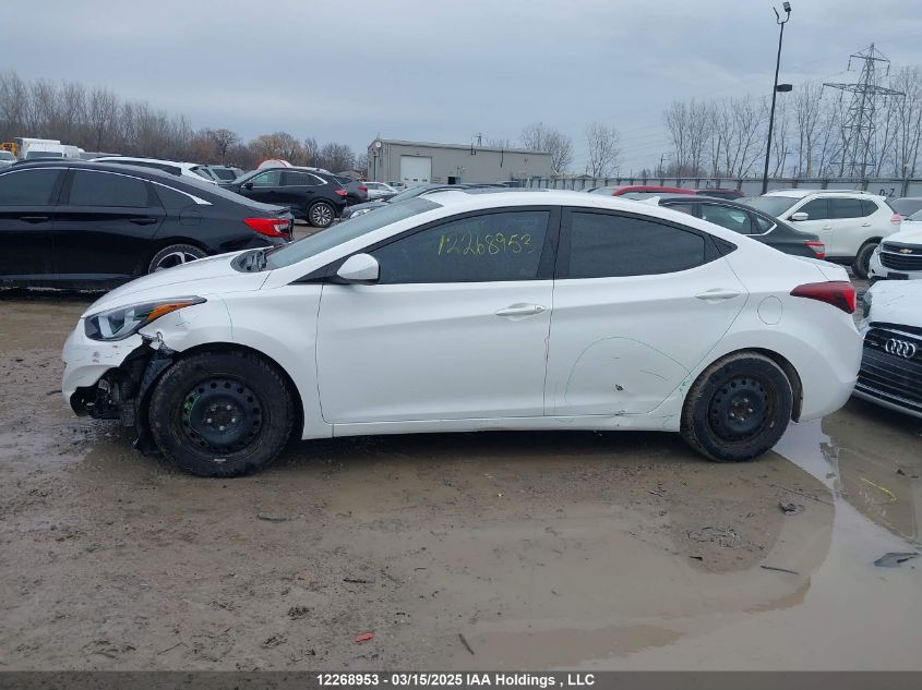2014 Hyundai Elantra Gls VIN: 5NPDH4AE5EH530387 Lot: 12268953