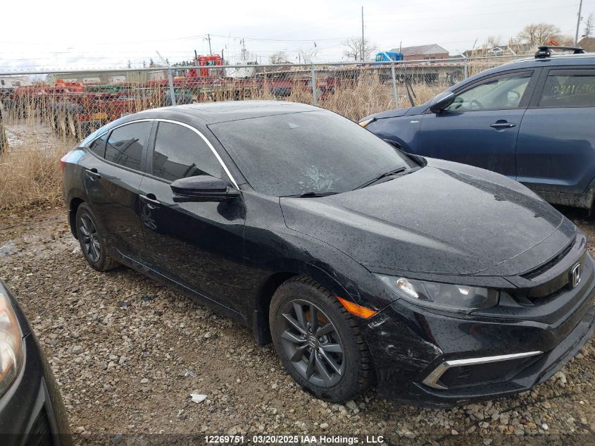 2020 Honda Civic Ex 4Dr VIN: 2HGFC2F76LH024693 Lot: 12269751