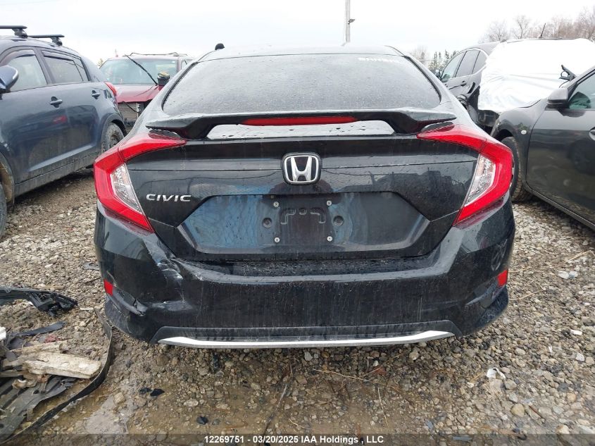 2020 Honda Civic Ex 4Dr VIN: 2HGFC2F76LH024693 Lot: 12269751