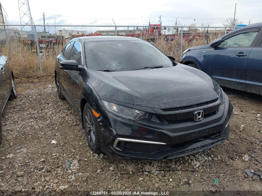 2020 Honda Civic Ex 4Dr VIN: 2HGFC2F76LH024693 Lot: 12269751